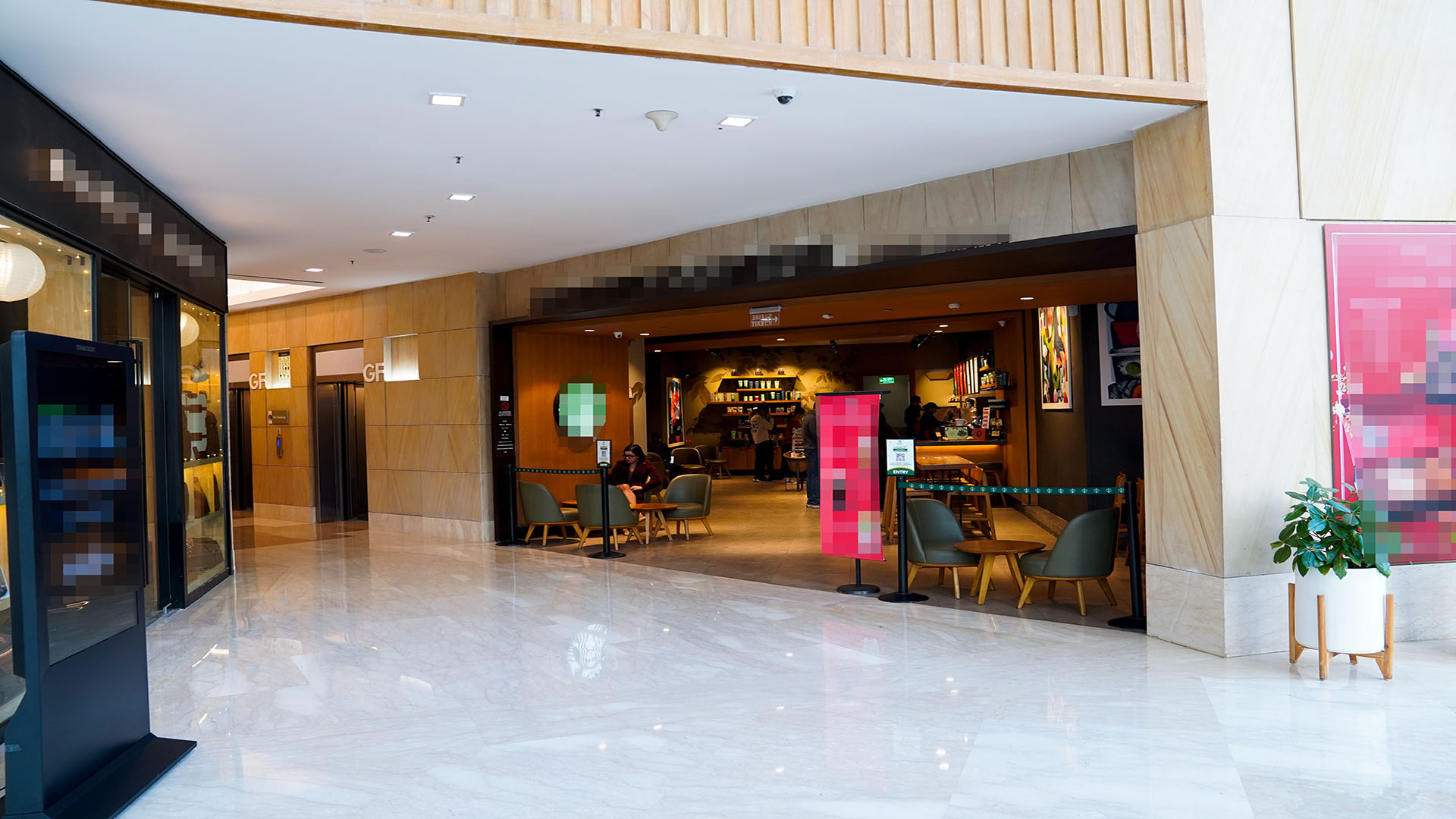 Power-enabled indoor areas supporting uninterrupted filming