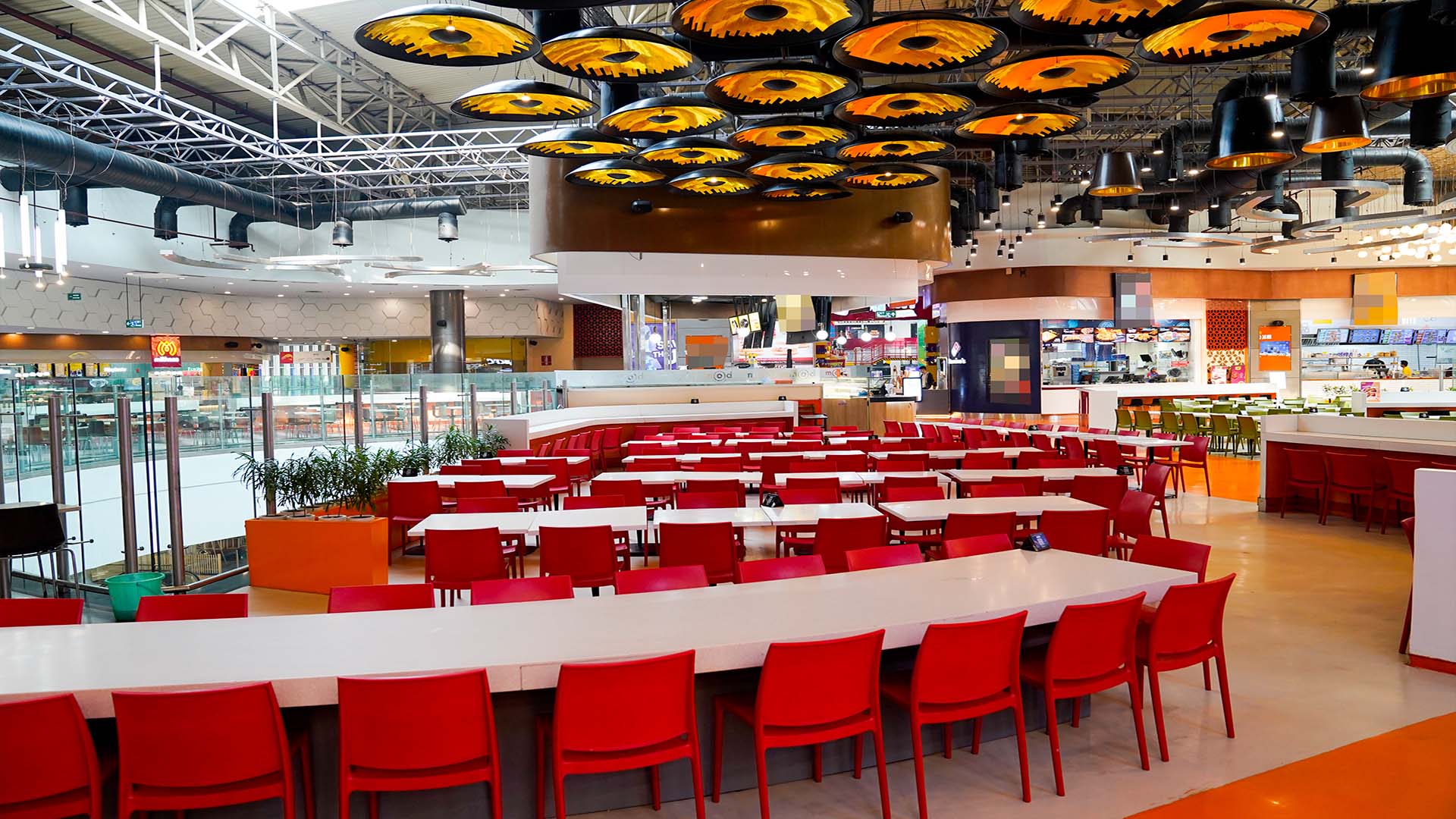 Food Court & Dining Zones